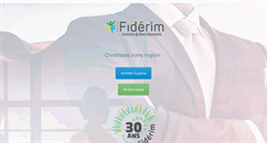 Desktop Screenshot of fiderim.fr