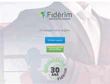 Tablet Screenshot of fiderim.fr